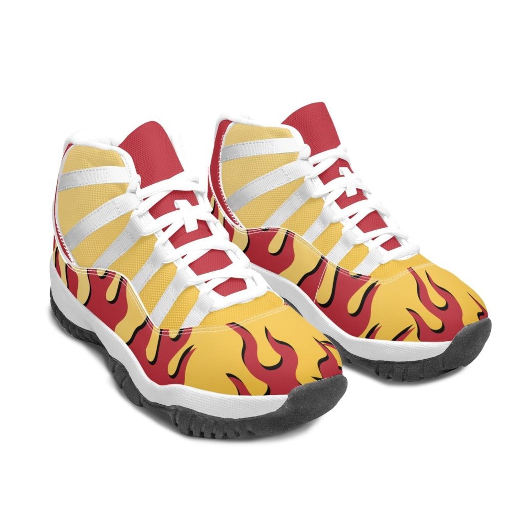 kyojuro rengoku demon slayer aj11 basketball shoes 22 - Anime Shoes World