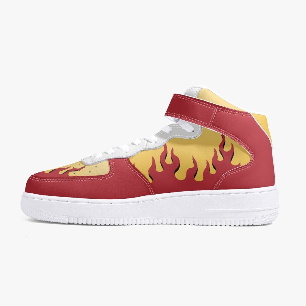 kyojuro rengoku demon slayer high top kamikaze shoes 5 - Anime Shoes World