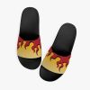 kyojuro rengoku demon slayer slides custom sandals - Anime Shoes World