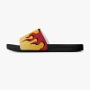 kyojuro rengoku demon slayer slides custom sandals 5 - Anime Shoes World