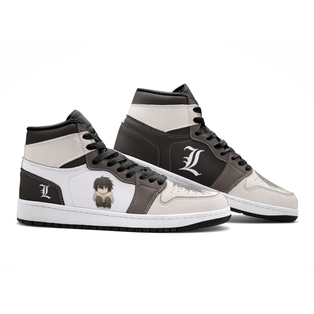 l lawliet death note jd1 shoes 2 - Anime Shoes World