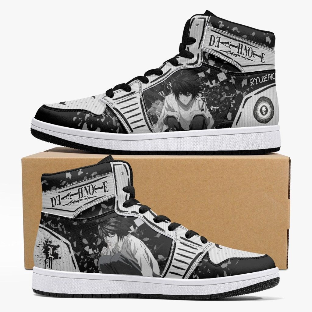 l lawliet ryuzaki death note j force shoes - Anime Shoes World