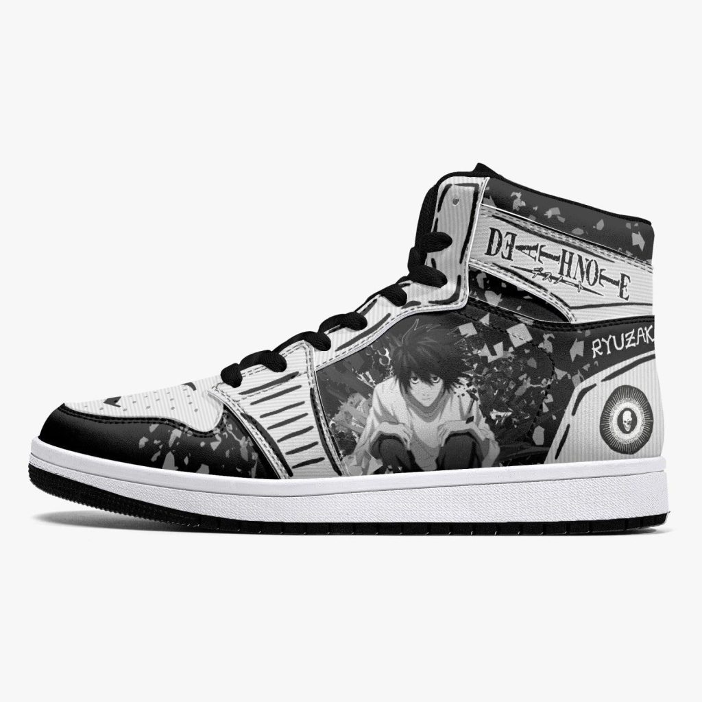 l lawliet ryuzaki death note j force shoes 16 - Anime Shoes World