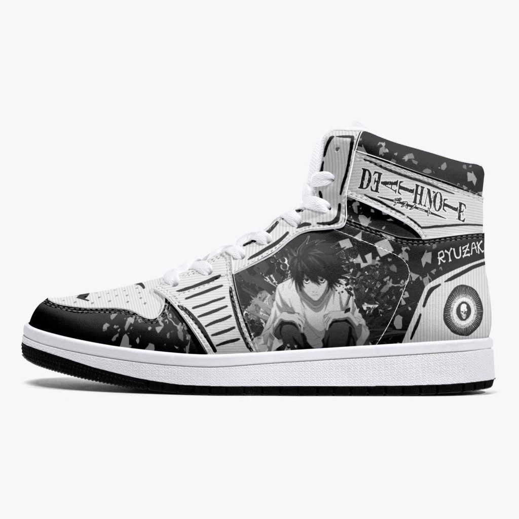 l lawliet ryuzaki death note j force shoes 7 - Anime Shoes World