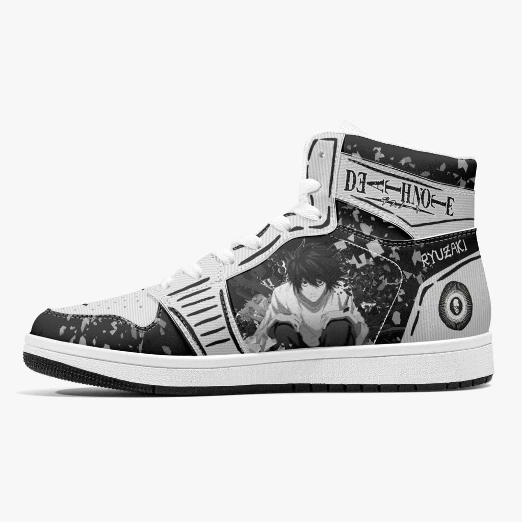 l lawliet ryuzaki death note j force shoes 8 - Anime Shoes World