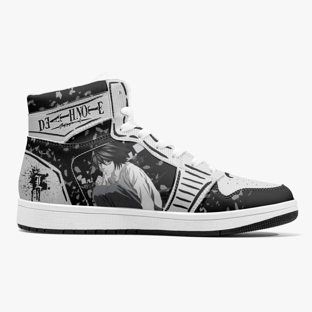 l lawliet ryuzaki death note j force shoes 9 - Anime Shoes World