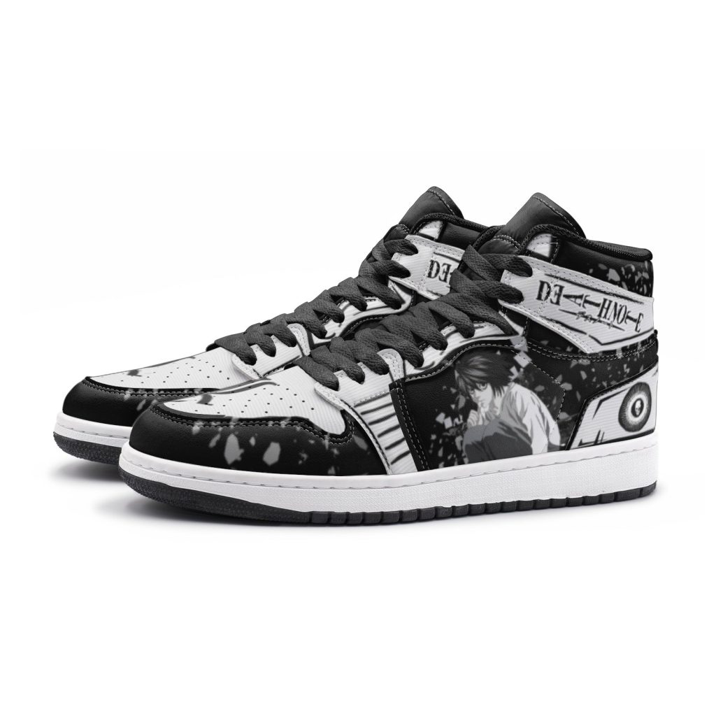 l lawliet ryuzaki death note jd1 shoes 3 - Anime Shoes World