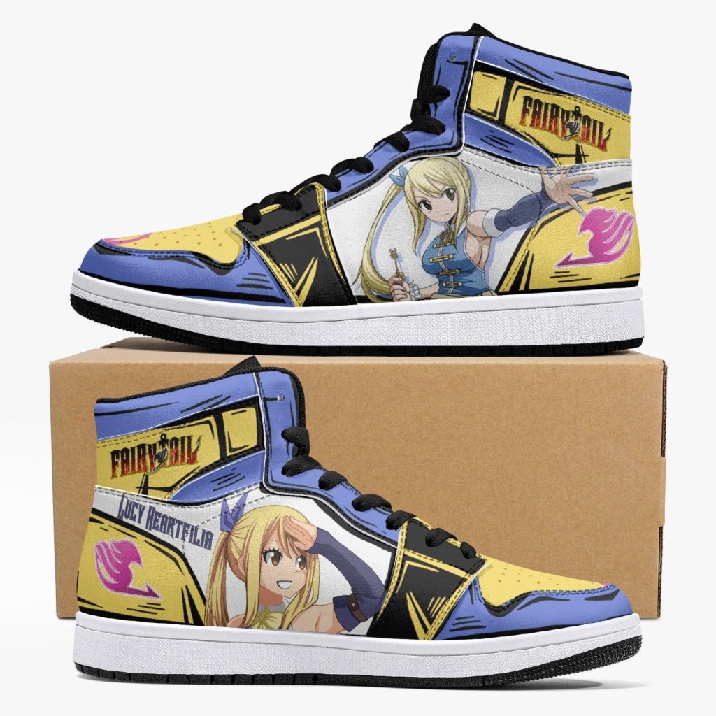 lucy heartfilia fairy tail j force shoes - Anime Shoes World