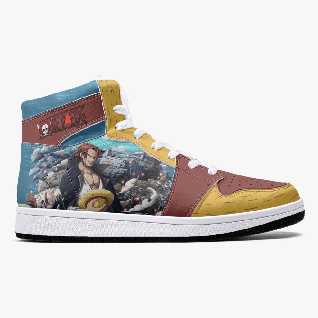 luffy and shanks one piece j force shoes 14 - Anime Shoes World