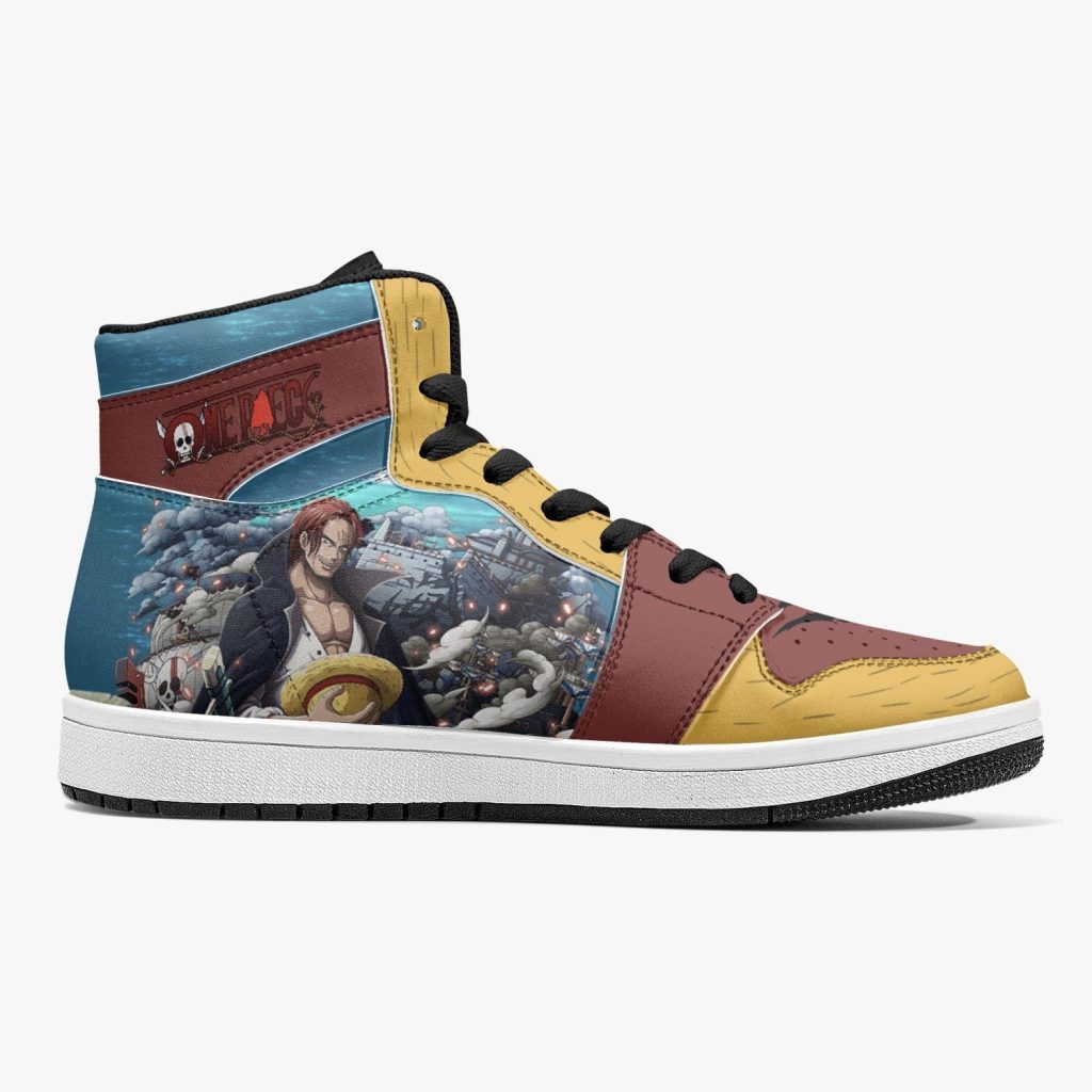 luffy and shanks one piece j force shoes 21 - Anime Shoes World