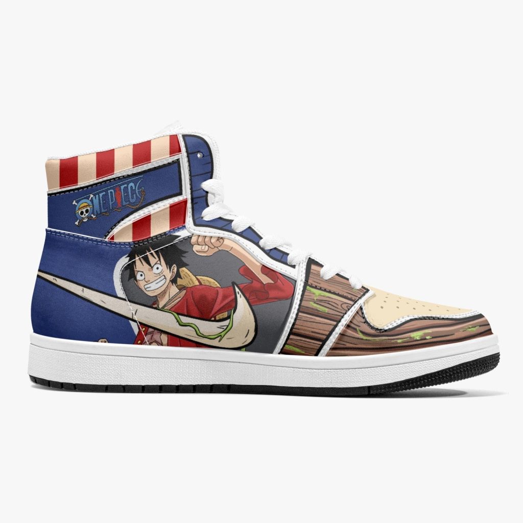 luffy one piece j force shoes 10 - Anime Shoes World