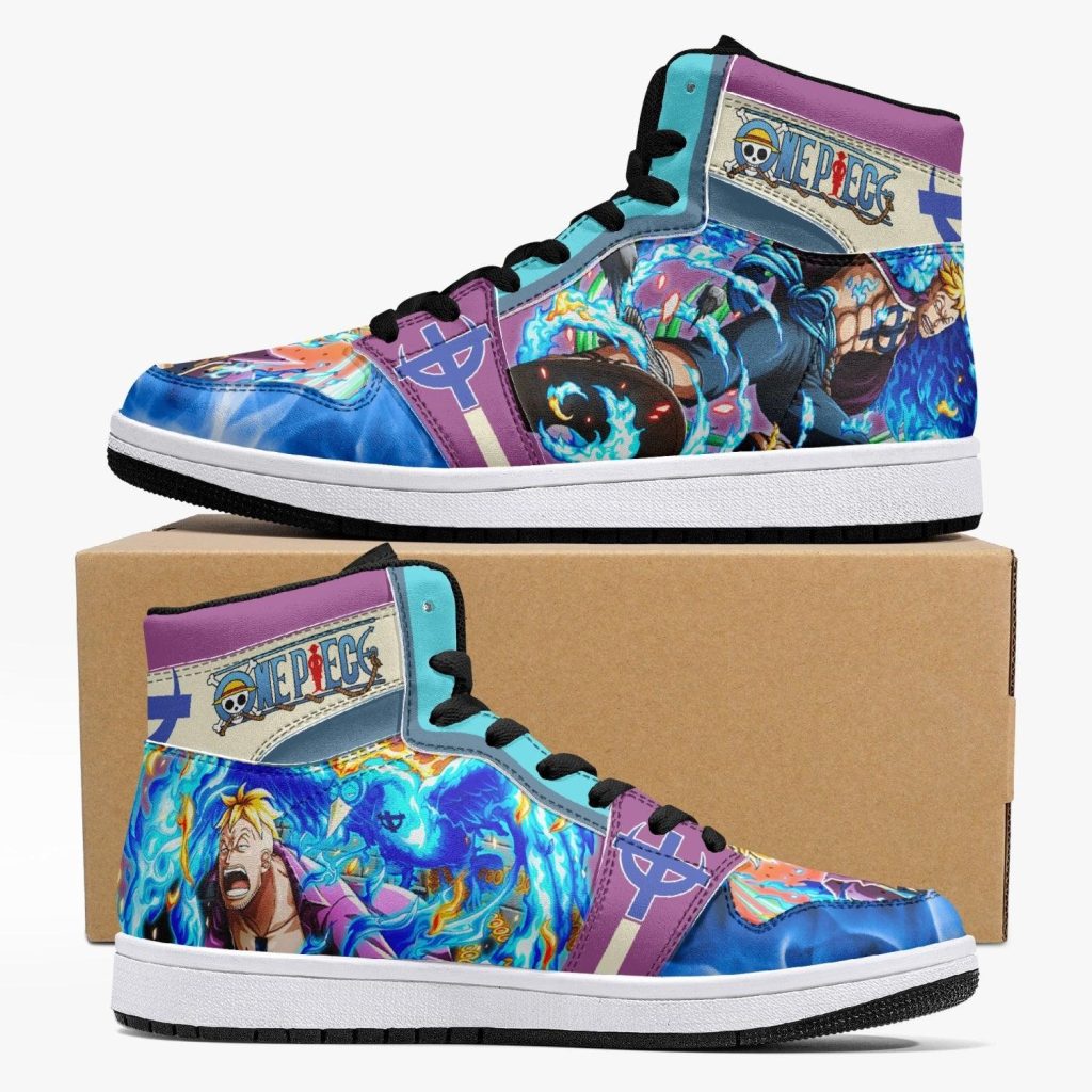 marco the phoenix one piece j force shoes - Anime Shoes World