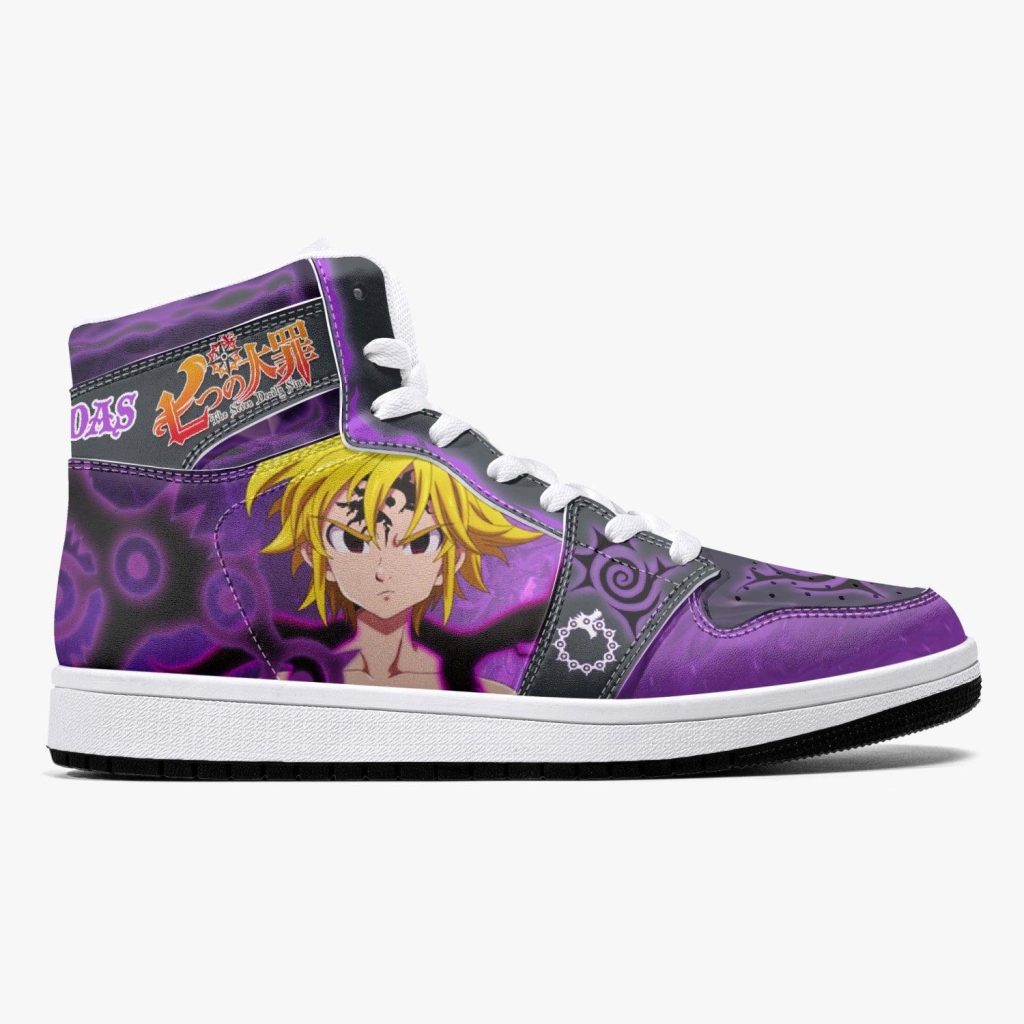 meliodas assault mode seven deadly sins j force shoes 10 - Anime Shoes World