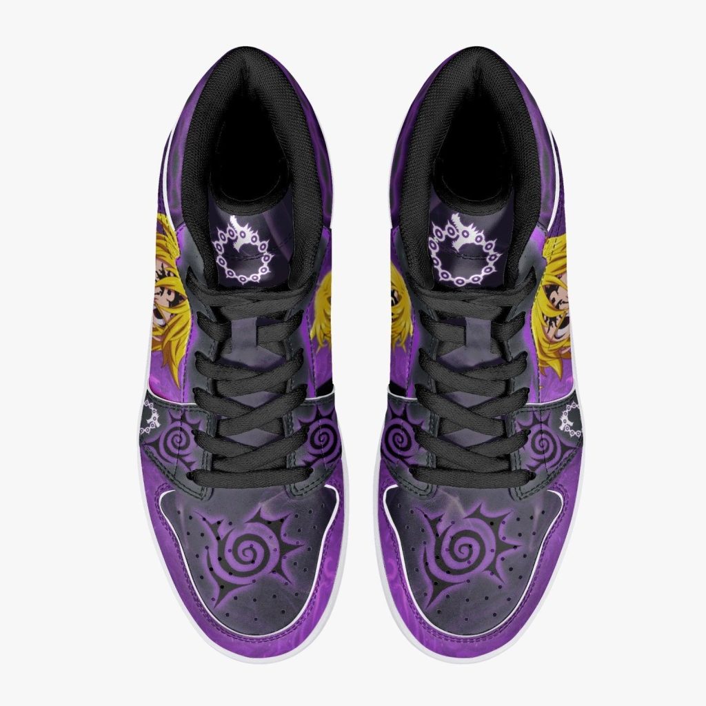 meliodas assault mode seven deadly sins j force shoes 3 - Anime Shoes World