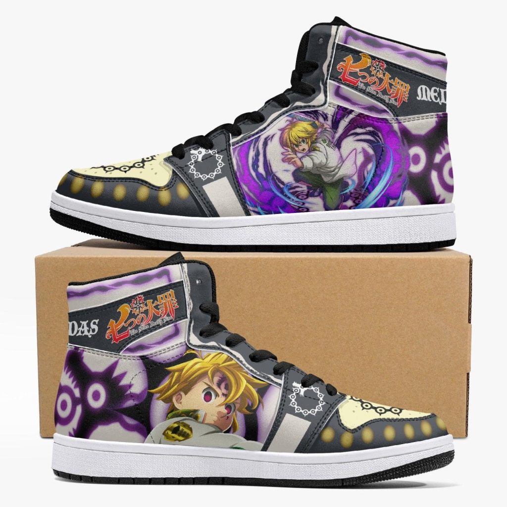 meliodas seven deadly sins j force shoes - Anime Shoes World