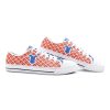 mista guido jojos bizarre adventure classic low top canvas shoes 3 - Anime Shoes World