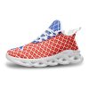 mista guido jojos bizarre adventure mesh knit bounce shoes - Anime Shoes World