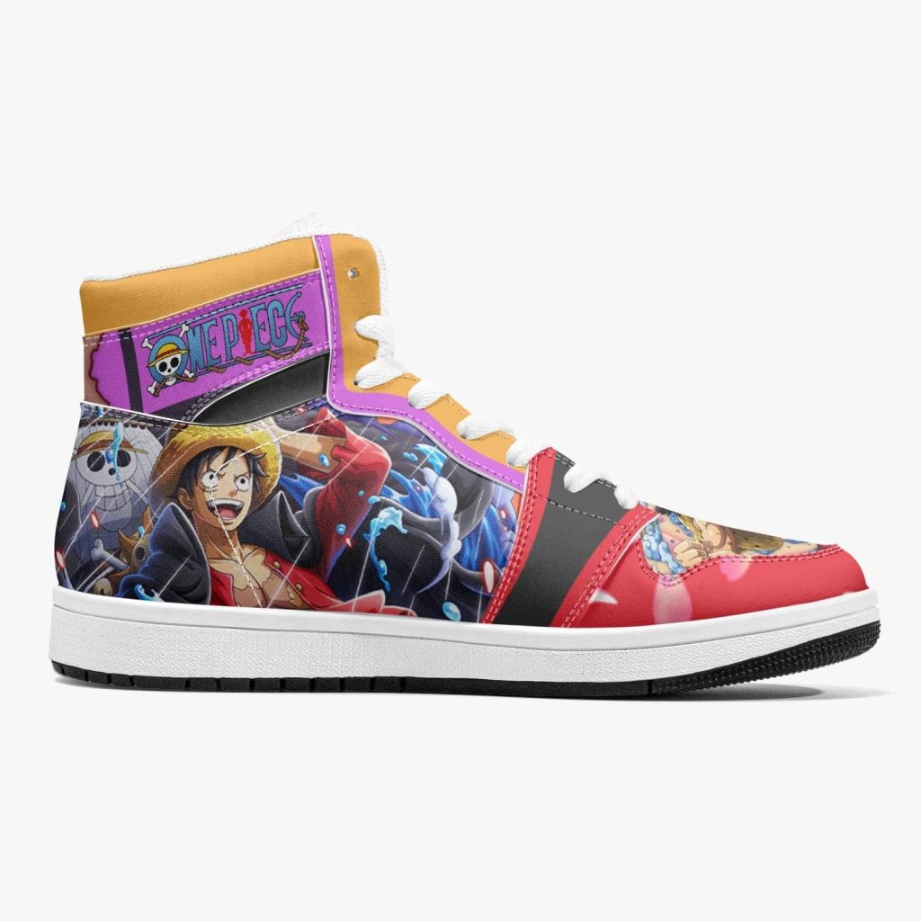 monkey d luffy armament haki ryuo one piece j force shoes 11 - Anime Shoes World