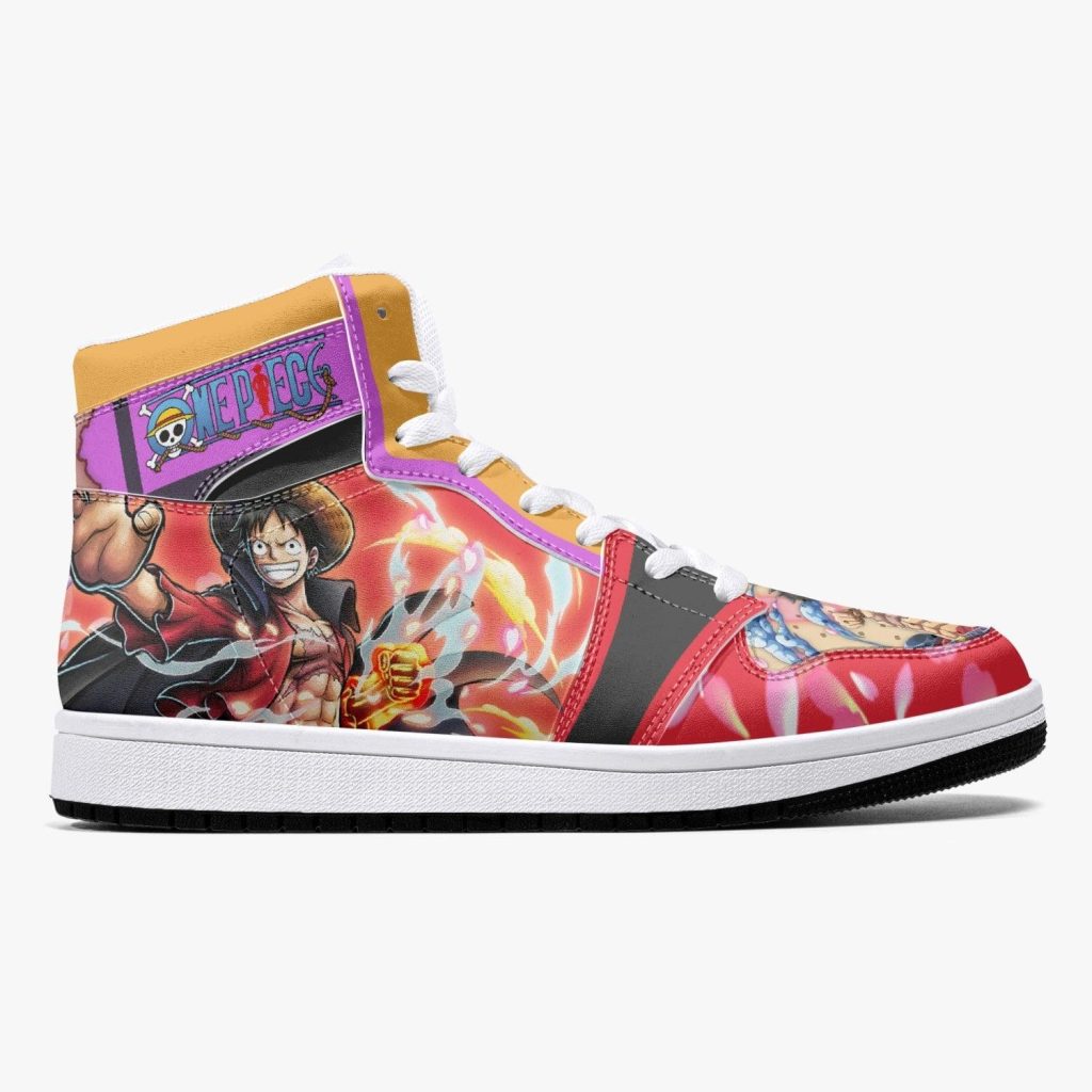 monkey d luffy armament haki ryuo one piece j force shoes 12 - Anime Shoes World