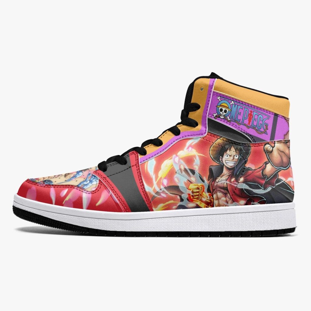 monkey d luffy armament haki ryuo one piece j force shoes 18 - Anime Shoes World