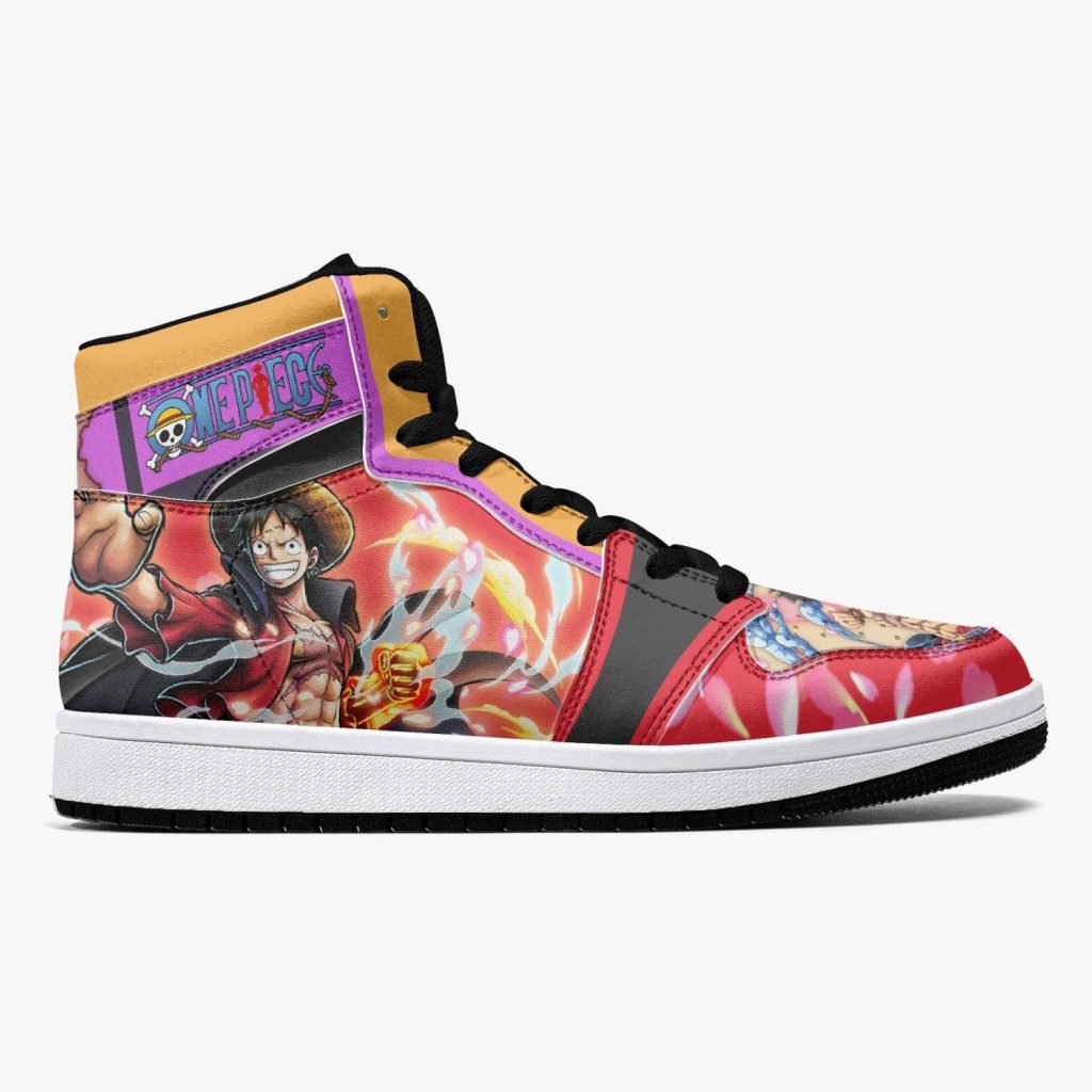 monkey d luffy armament haki ryuo one piece j force shoes 2 - Anime Shoes World