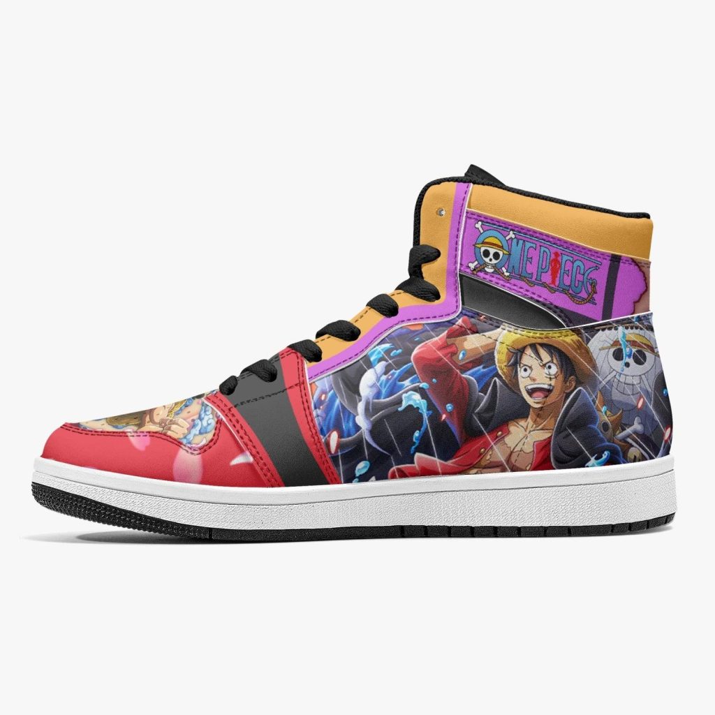 monkey d luffy armament haki ryuo one piece j force shoes 20 - Anime Shoes World