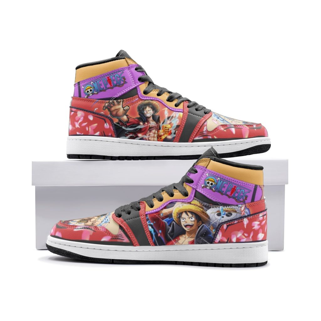 monkey d luffy armament haki ryuo one piece jd1 shoes - Anime Shoes World