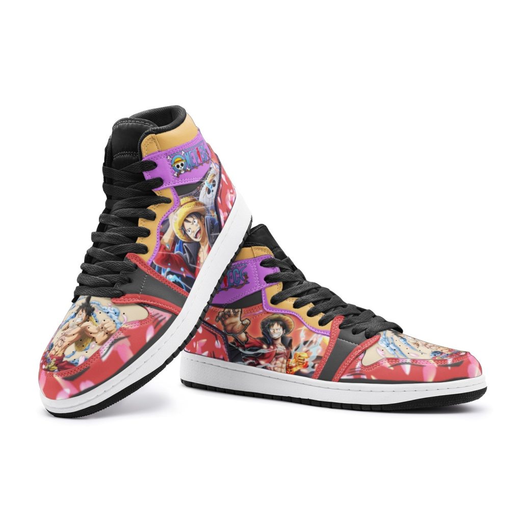 monkey d luffy armament haki ryuo one piece jd1 shoes 4 - Anime Shoes World