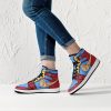 monkey d luffy fist one piece j force shoes 7 - Anime Shoes World