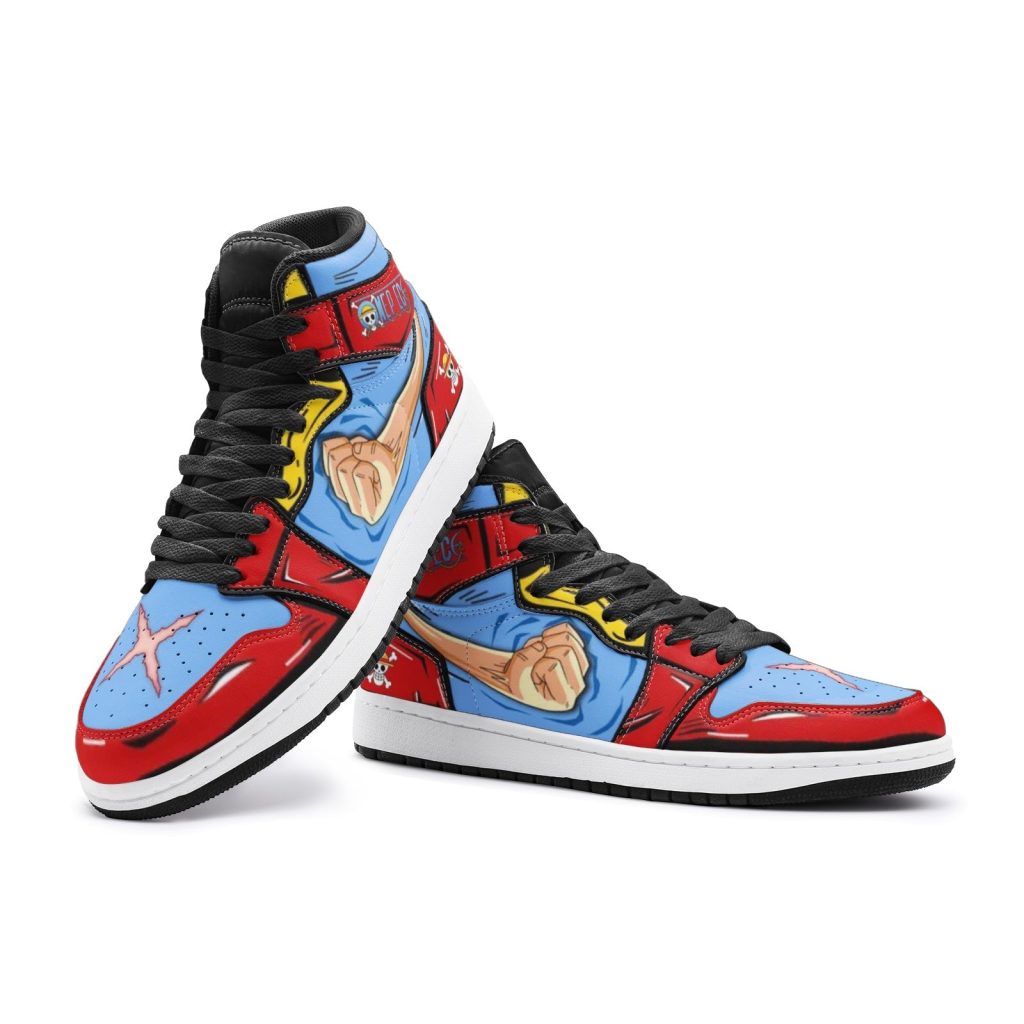 monkey d luffy fist one piece jd1 shoes 4 - Anime Shoes World