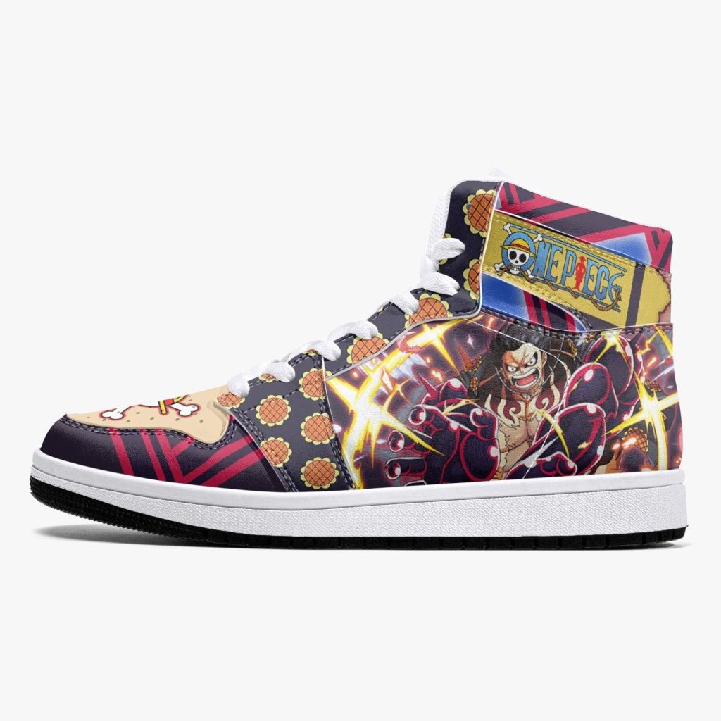 monkey d luffy gear 4th bound man one piece j force shoes 10 - Anime Shoes World