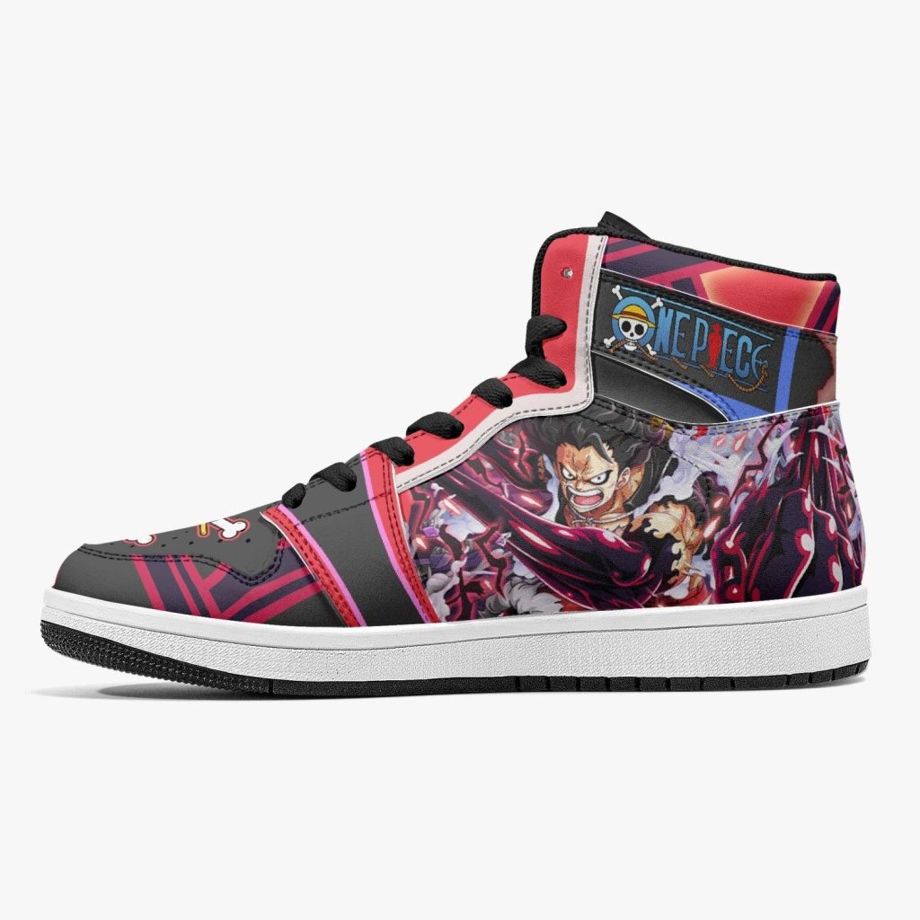 monkey d luffy gear 4th snake man one piece j force shoes 18 - Anime Shoes World