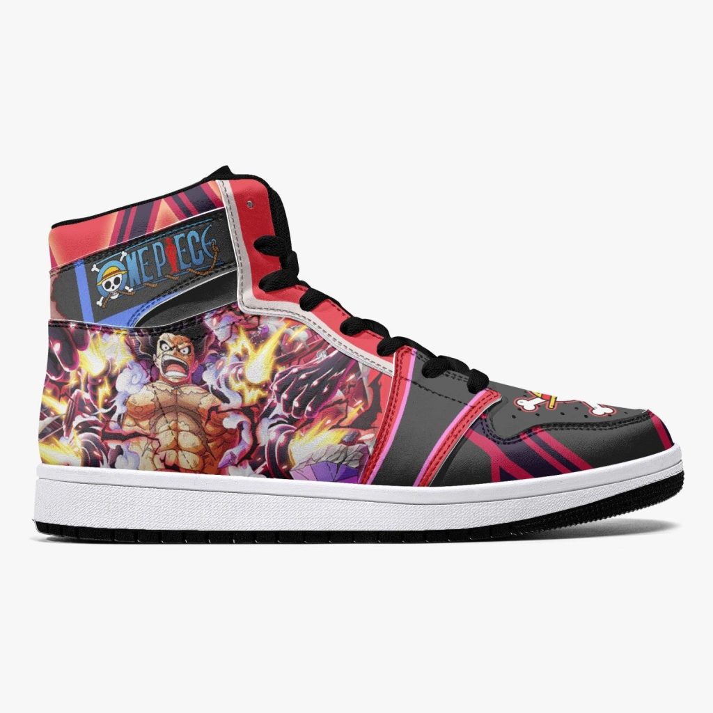 monkey d luffy gear 4th snake man one piece j force shoes 2 - Anime Shoes World