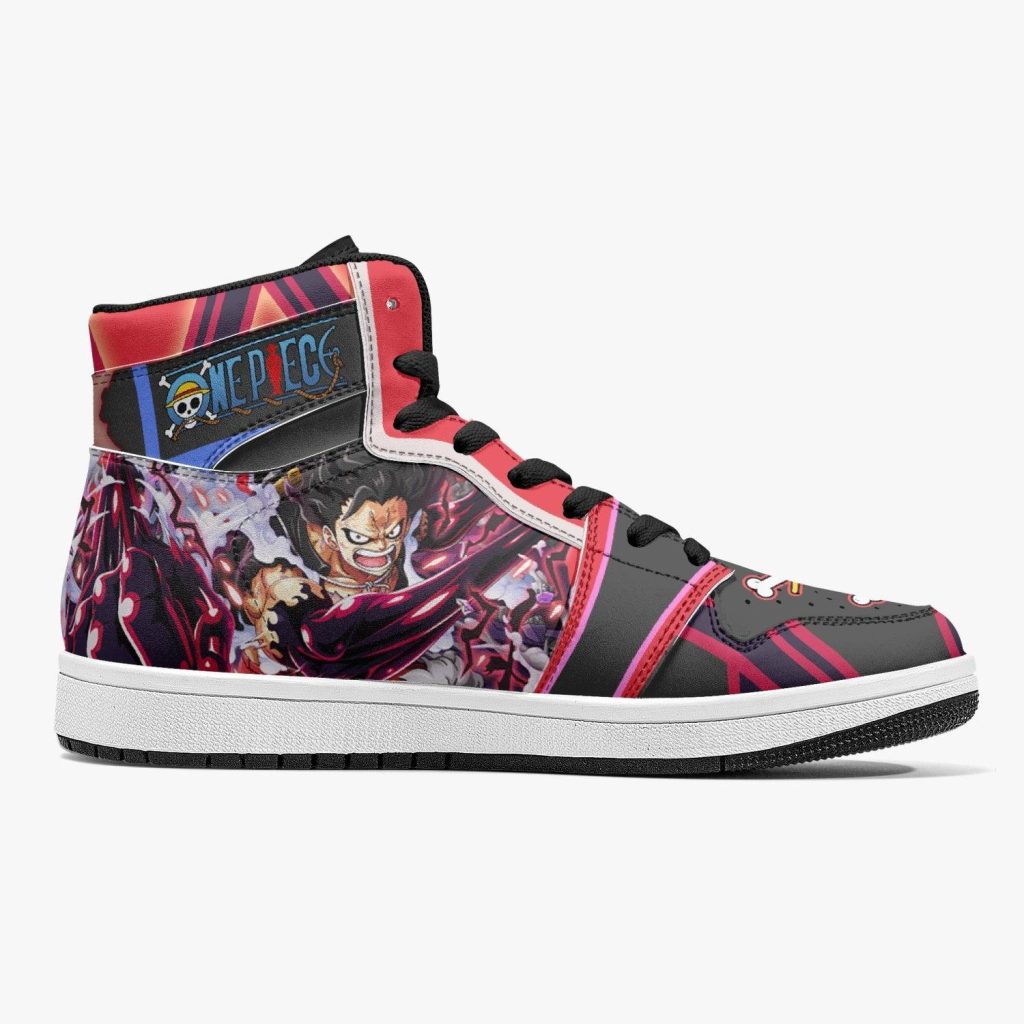 monkey d luffy gear 4th snake man one piece j force shoes 20 - Anime Shoes World