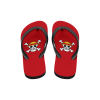 monkey d luffy one piece custom flip flops 2 - Anime Shoes World