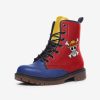 monkey d luffy one piece leather mountain boots - Anime Shoes World