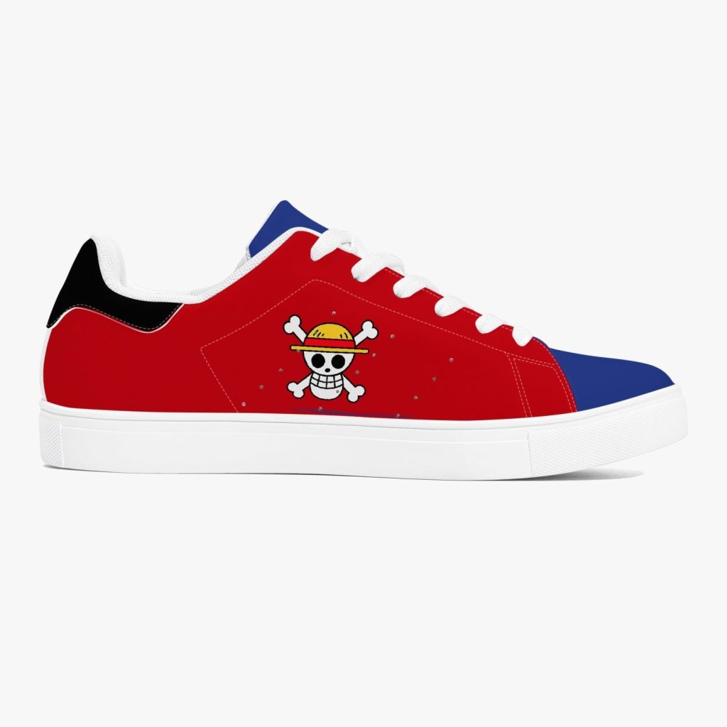 monkey d luffy one piece leather smith shoes 5 - Anime Shoes World