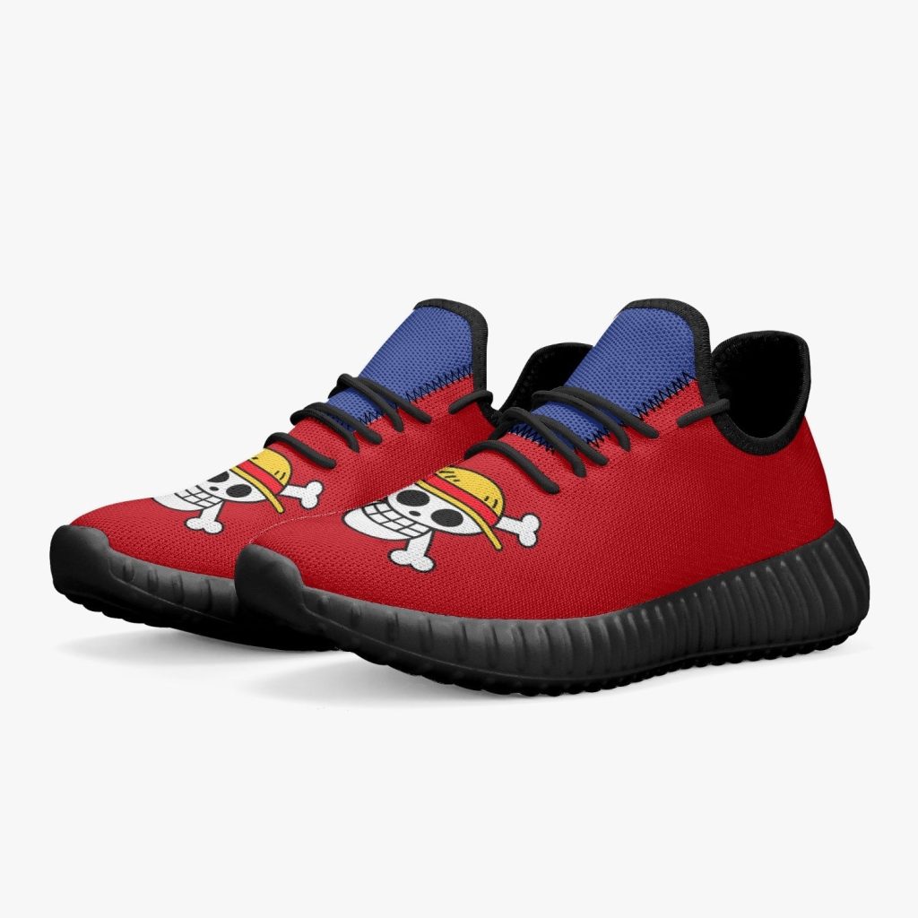 monkey d luffy one piece mesh nishi shoes - Anime Shoes World