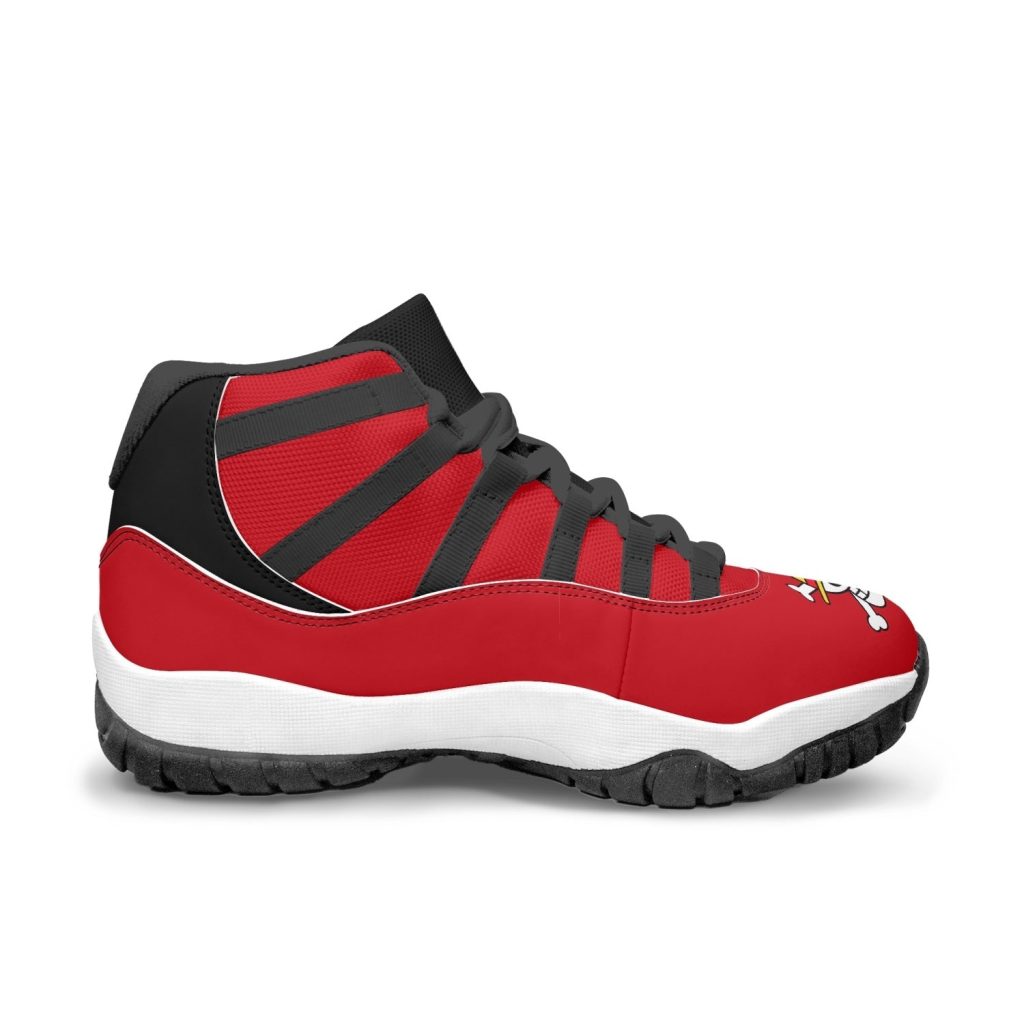 monkey d luffy one piece aj11 basketball shoes 6 - Anime Shoes World