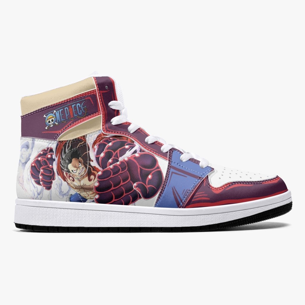 monkey god luffy one piece j force shoes 10 - Anime Shoes World