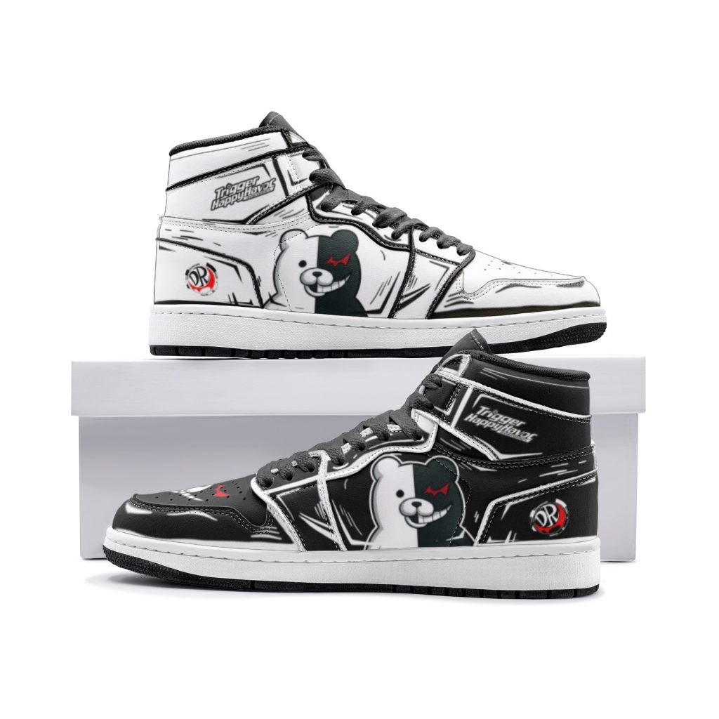 monokuma danganronpa jd1 shoes - Anime Shoes World