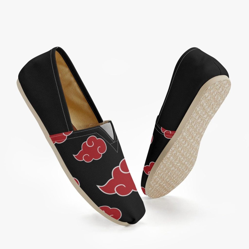 naruto akatsuki custom canvas tomu shoes 7 - Anime Shoes World