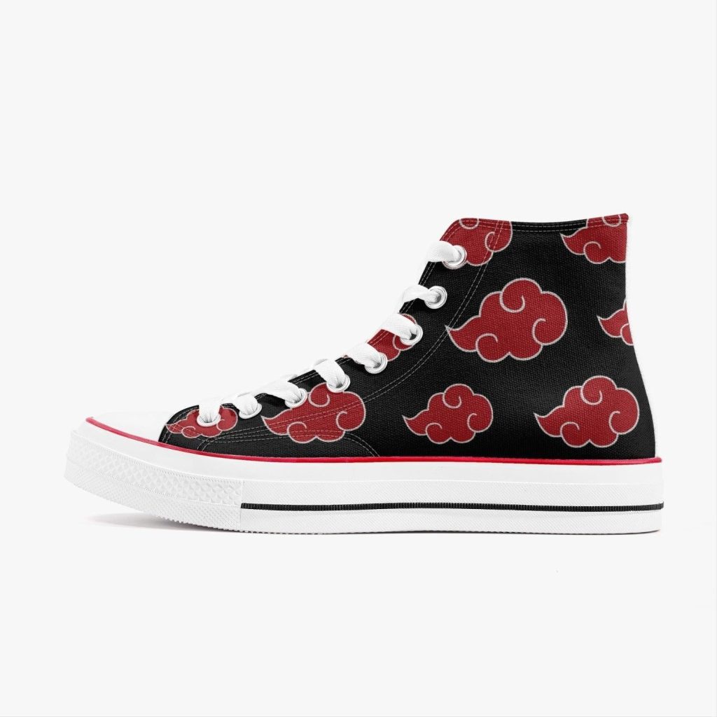 naruto akatsuki premium high top canvas shoes 2 - Anime Shoes World