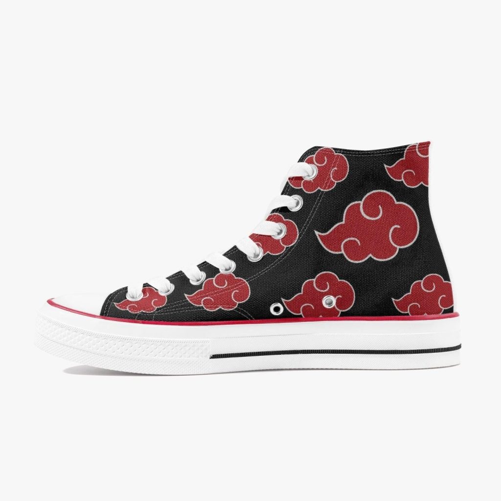 naruto akatsuki premium high top canvas shoes 4 - Anime Shoes World