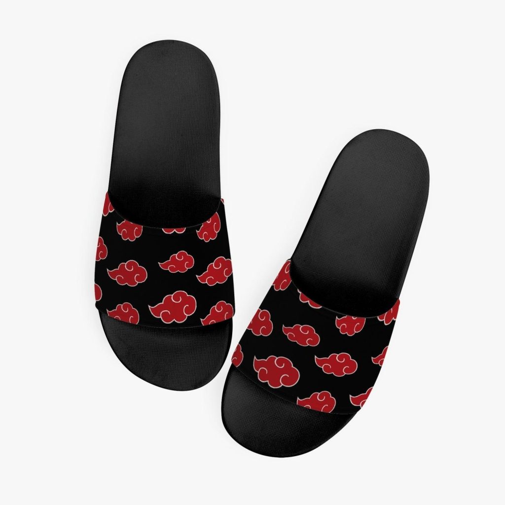 naruto akatsuki slides custom sandals 7 - Anime Shoes World