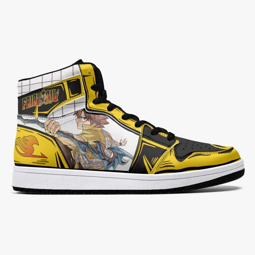 natsu dragneel fairy tail j force shoes 2 - Anime Shoes World