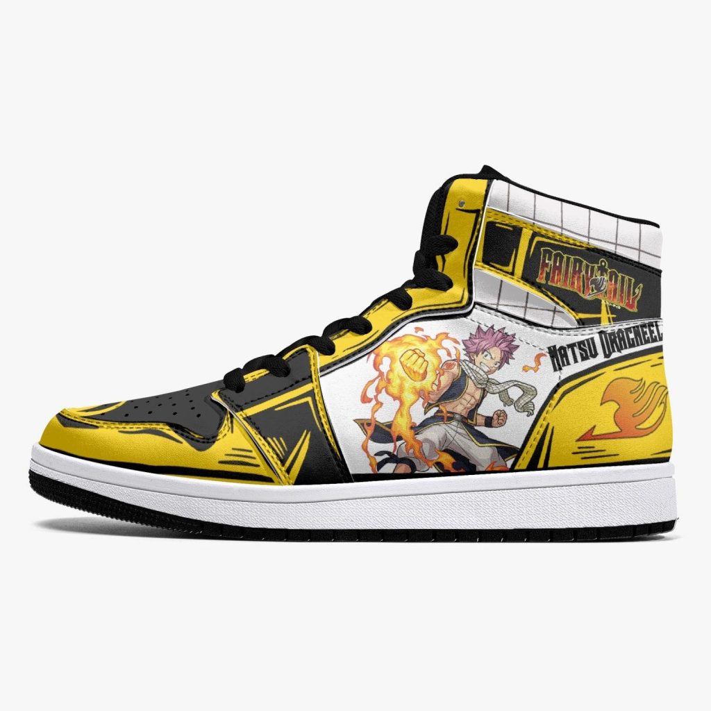 natsu dragneel fairy tail j force shoes 7 - Anime Shoes World