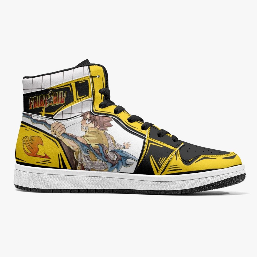 natsu dragneel fairy tail j force shoes 8 - Anime Shoes World