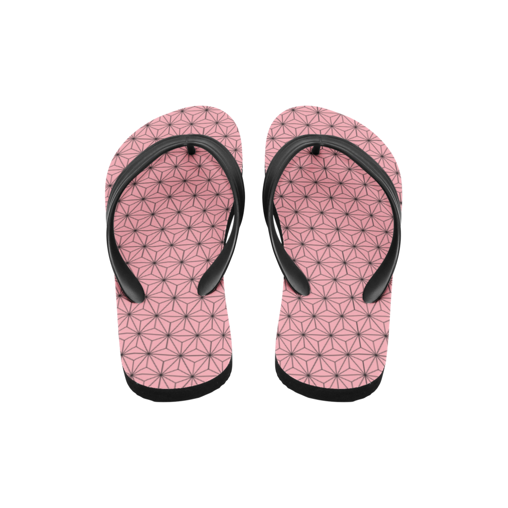 nezuko kamado demon slayer custom flip flops 2 - Anime Shoes World