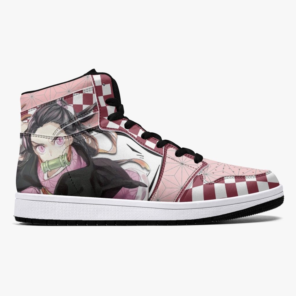 nezuko kamado demon slayer j force shoes 2 6eadd529 2ef7 4eec 8bea f4aee00a4857 - Anime Shoes World